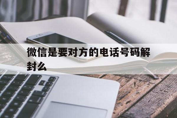 微信是要对方的电话号码解封么（微信解封对方要我手机号码）(图1)