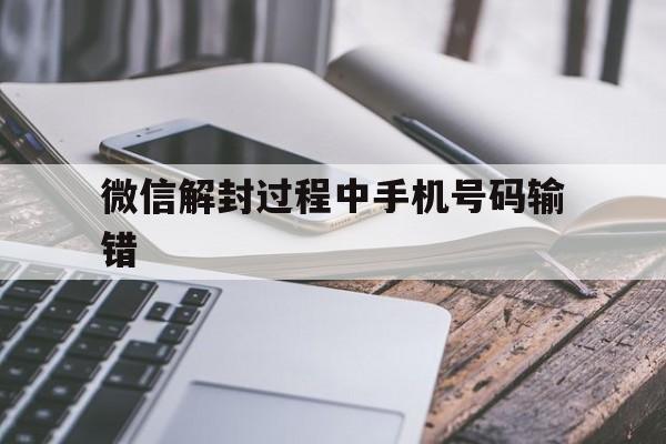 微信解封过程中手机号码输错，解封微信手机号输错了怎么办(图1)