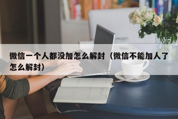 微信一个人都没加怎么解封（微信不能加人了怎么解封）(图1)