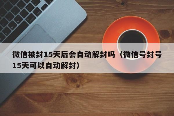 微信被封15天后会自动解封吗（微信号封号15天可以自动解封）(图1)