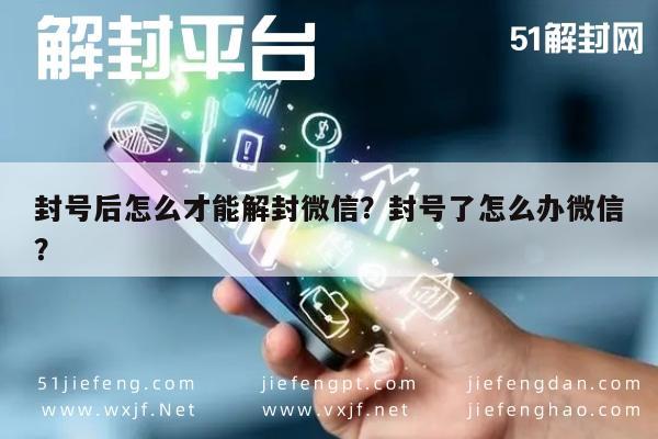 封号后怎么才能解封微信？封号了怎么办微信？(图1)